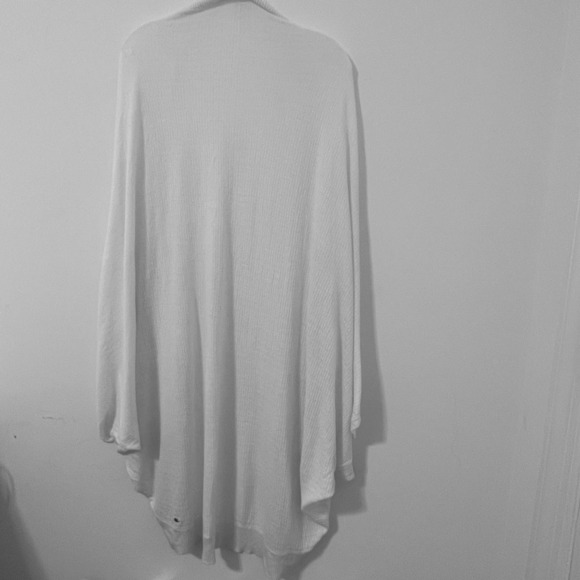 RARE Lululemon Lightweight Soft Warm Cocoon Wrap Long Baggy Cardigan White NWOT - Picture 6 of 8